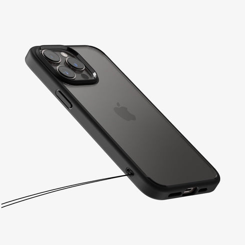 ACS04816 - iPhone 14 Pro Max Case Ultra Hybrid in crystal clear showing the back